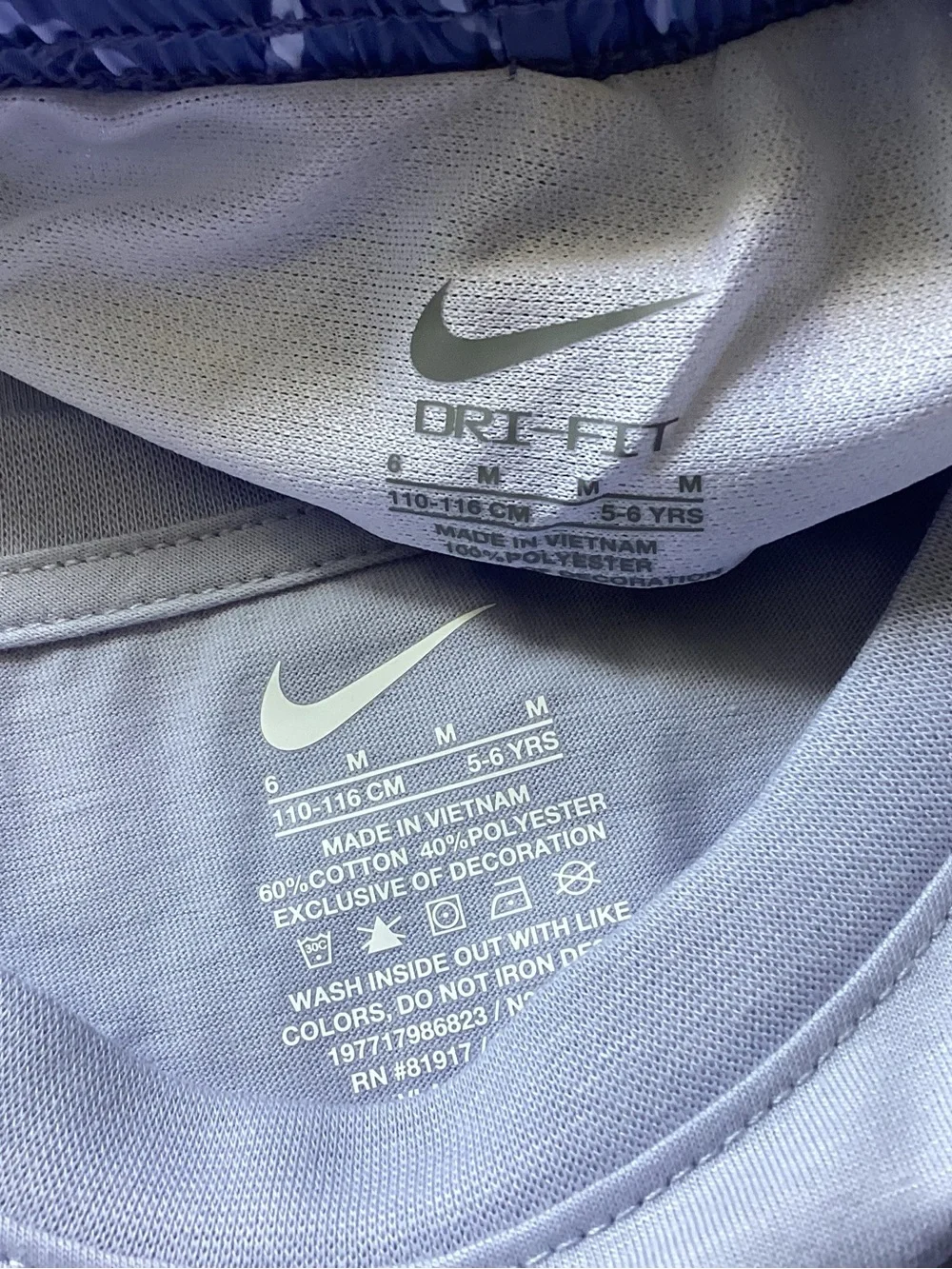 Nike girls Tee & Shorts Set size 6(NWT) ~PRICE IS FIRM, NO OFFERS~ - Picture 4 of 4